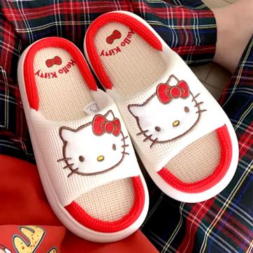 Sandalia tejida hello kitty  - imagen 1