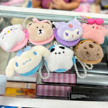 LLAVEROS MONEDEROS PELUCHES - imagen 1