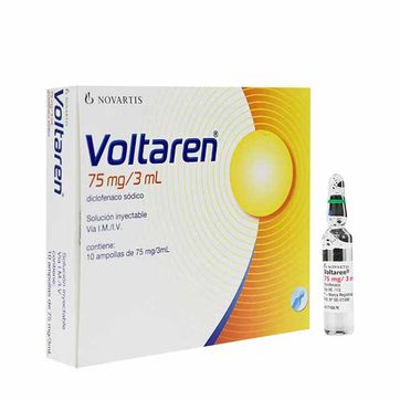Imagen del producto VOLTAREN 75MG (DICLOFENACO) AMP UNIDAD