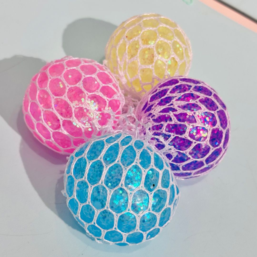 Bola malla brillante orbeez 