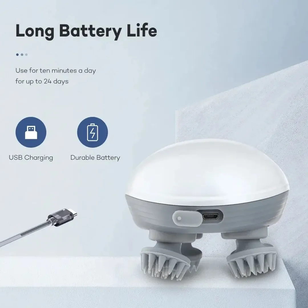 MASAJEADOR CAPILAR PORTATIL SCALP MASSAGER