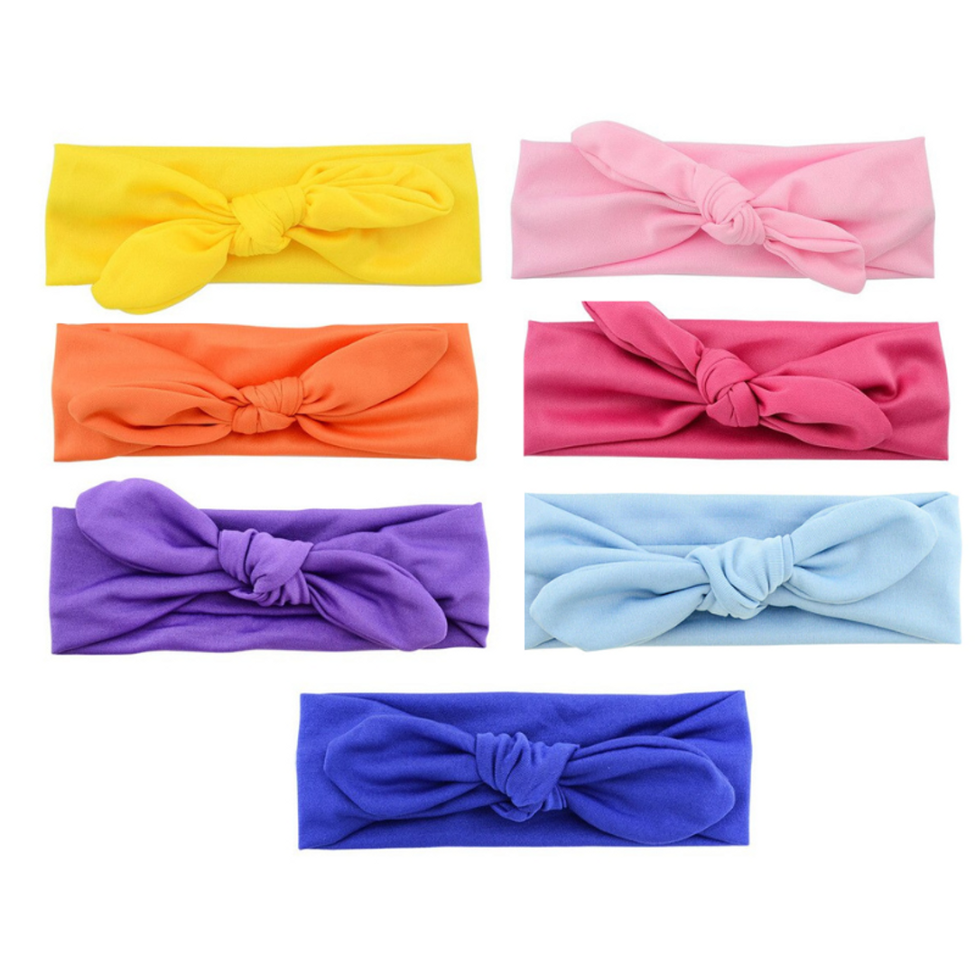 Set x7 Turbantes Bebe/Niña