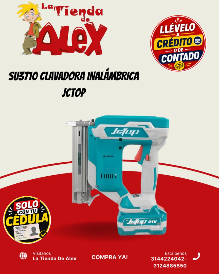 SU3710 CLAVADORA INALÁMBRICA JCTOP