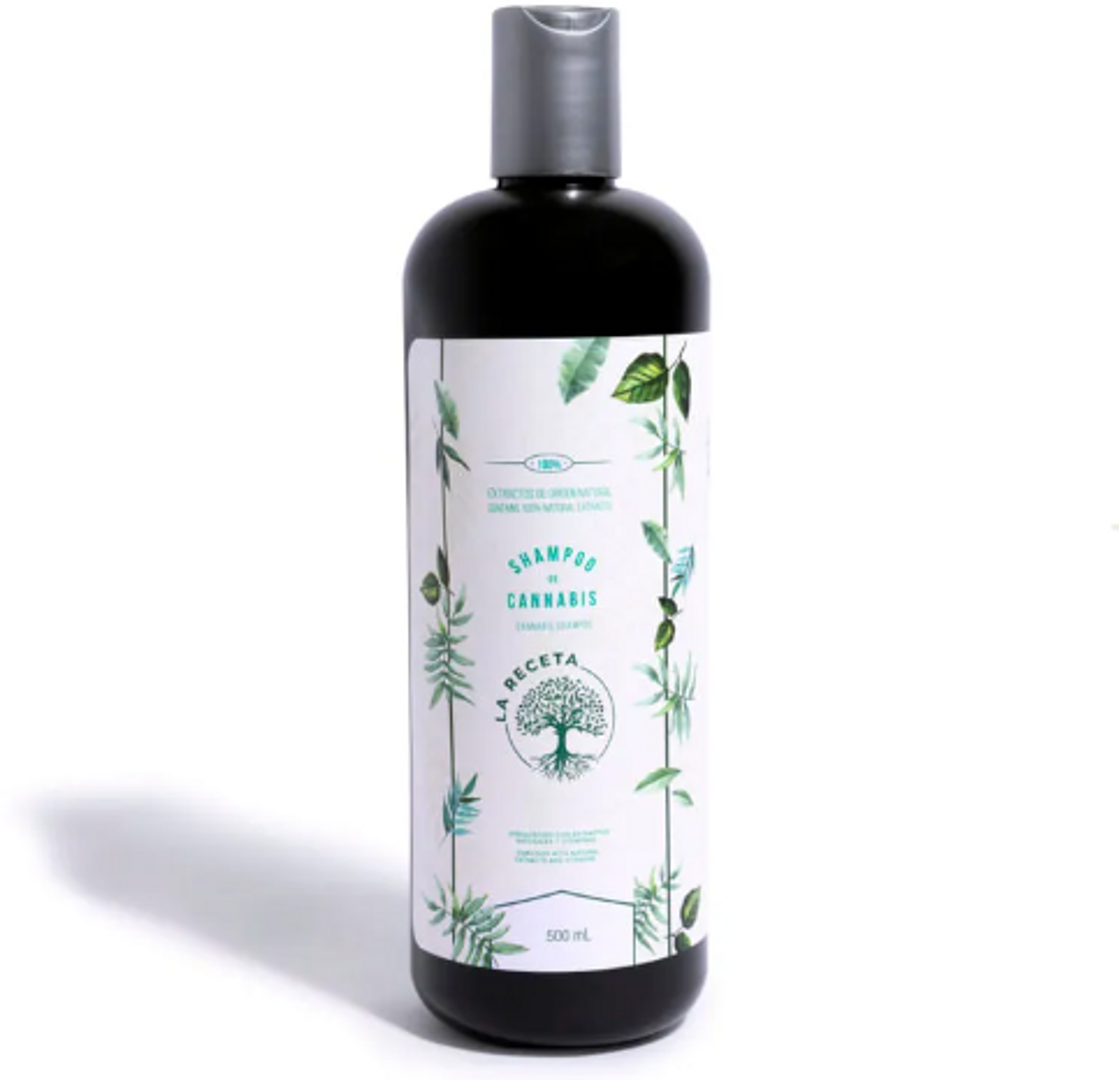 SHAMPOO DE CANNABIS LA RECETA