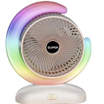Imagen del producto VENTILADOR  CON LUCES LED CJ*40 NG0233
