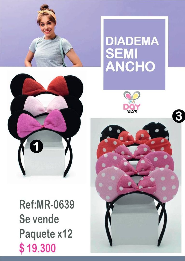 MR0639 DIADEMA DECORADA