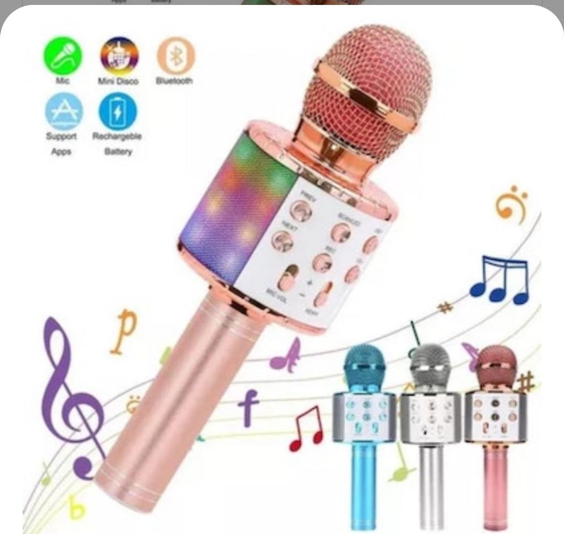 MICROFONO KARAOKE CON BLUETOOTH