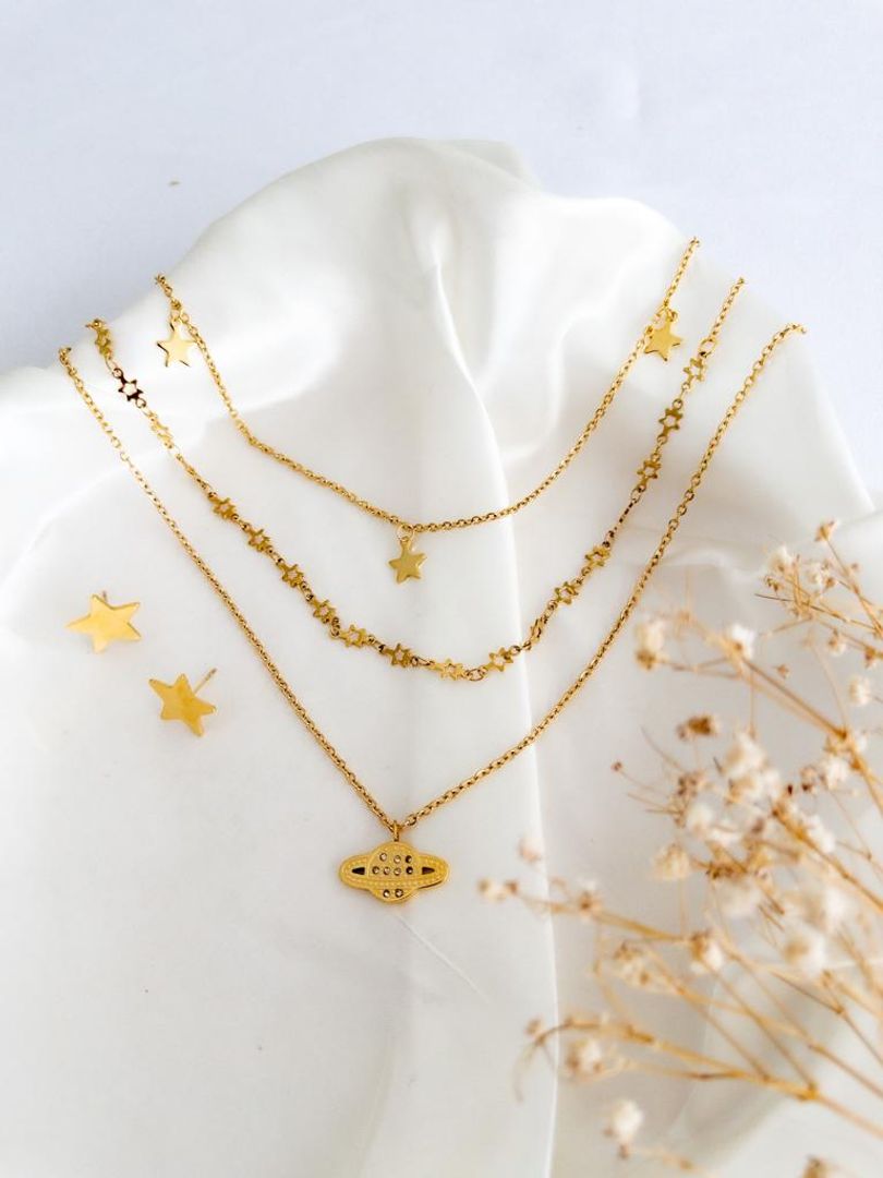 SET CADENAS ESTRELLAS Y PLANETA - ITIEL