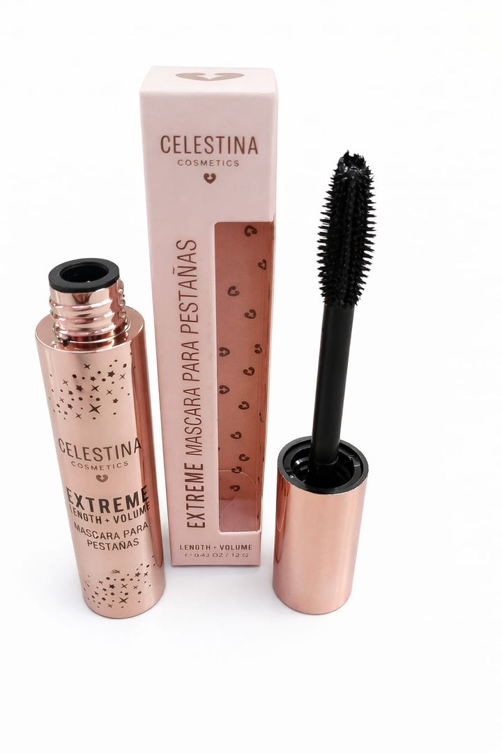 PESTAÑINA CELESTINA COSMETICS EXTREME LENGTH + VOLUME 