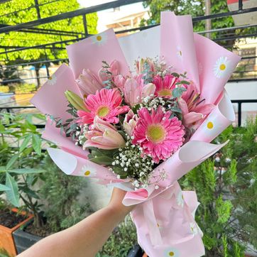 Imagen del producto Gerberas con lirios