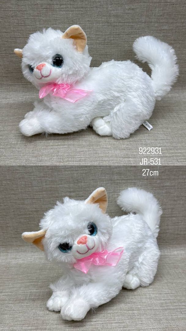 GATO CON MOÑO 27 CM