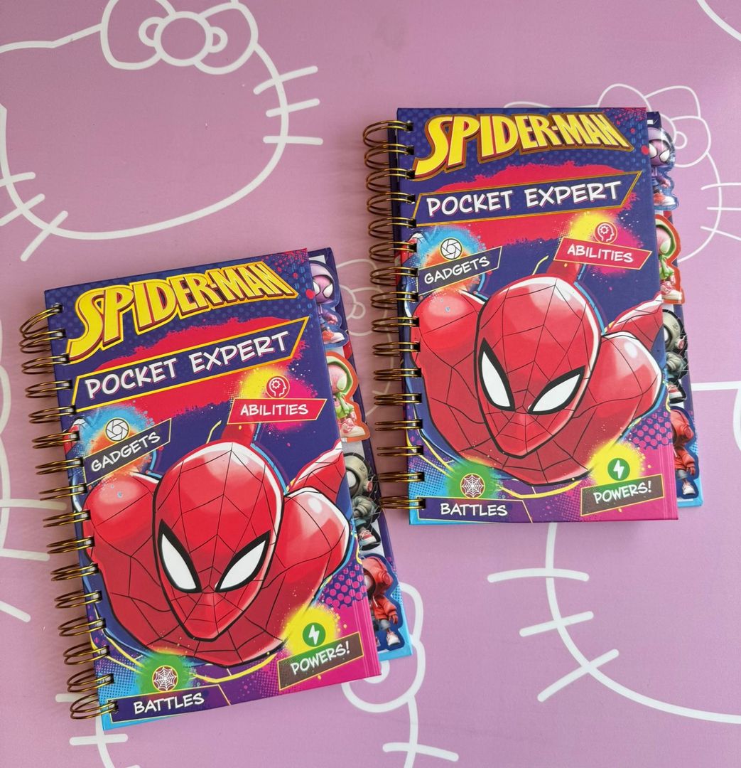 Agenda 5 materias Spiderman 