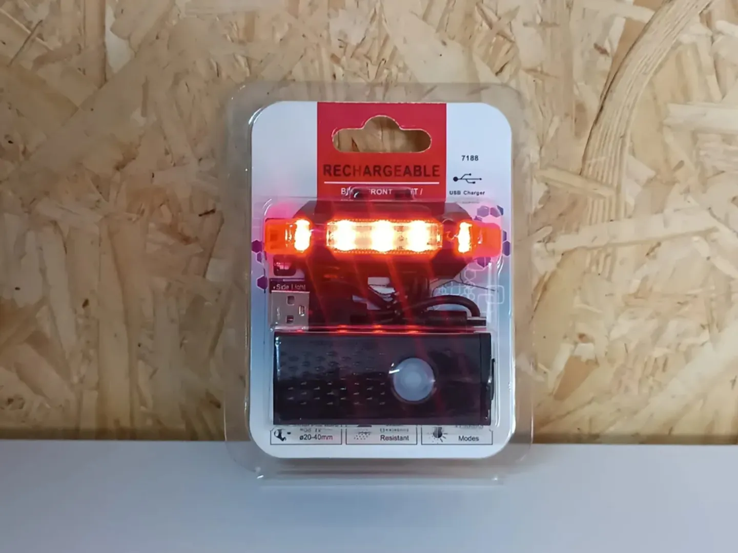 LUZ COMBO BICICLETERA DELANTERA - LUMENS