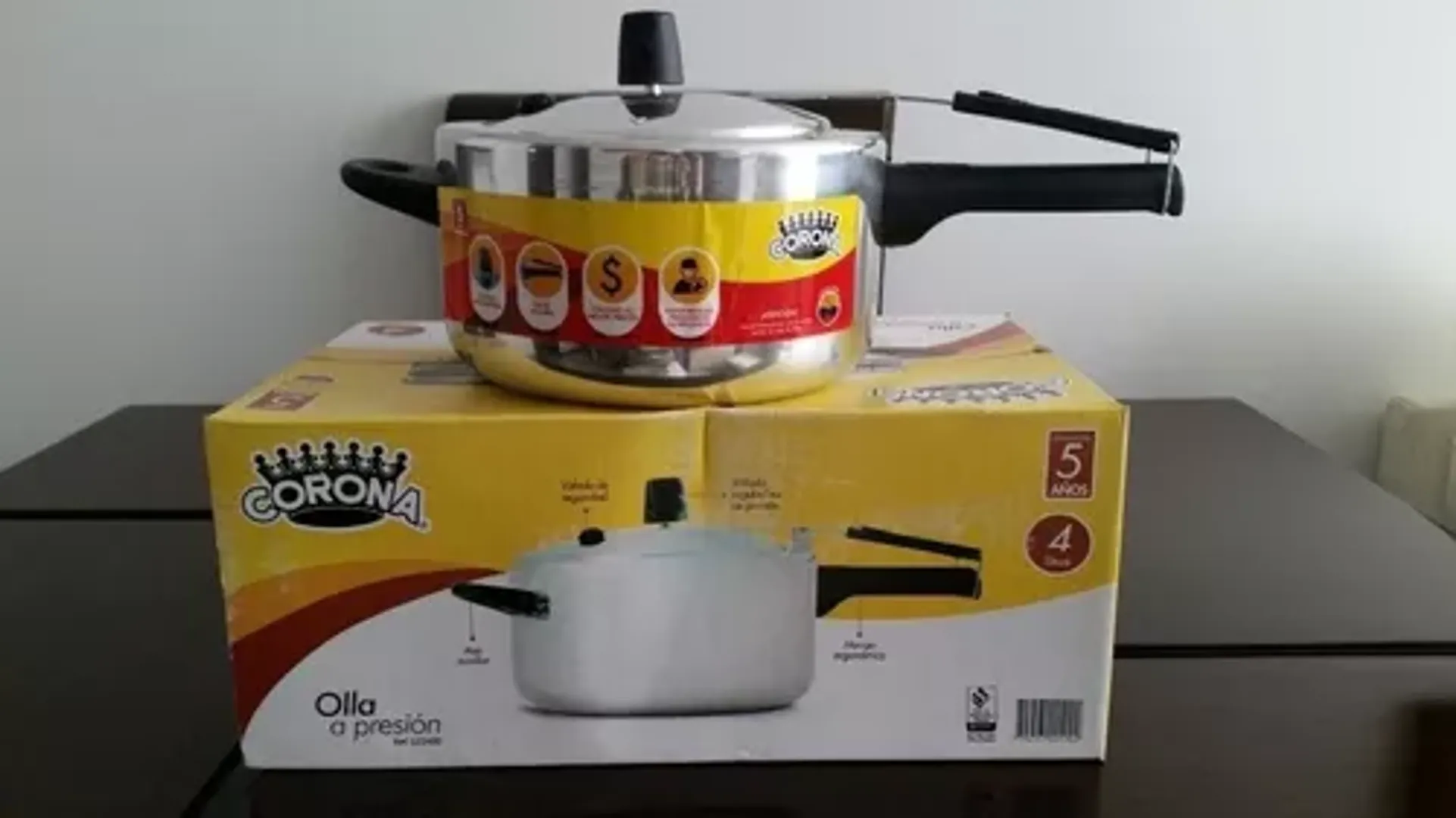 Olla a presion corona 4 litros 