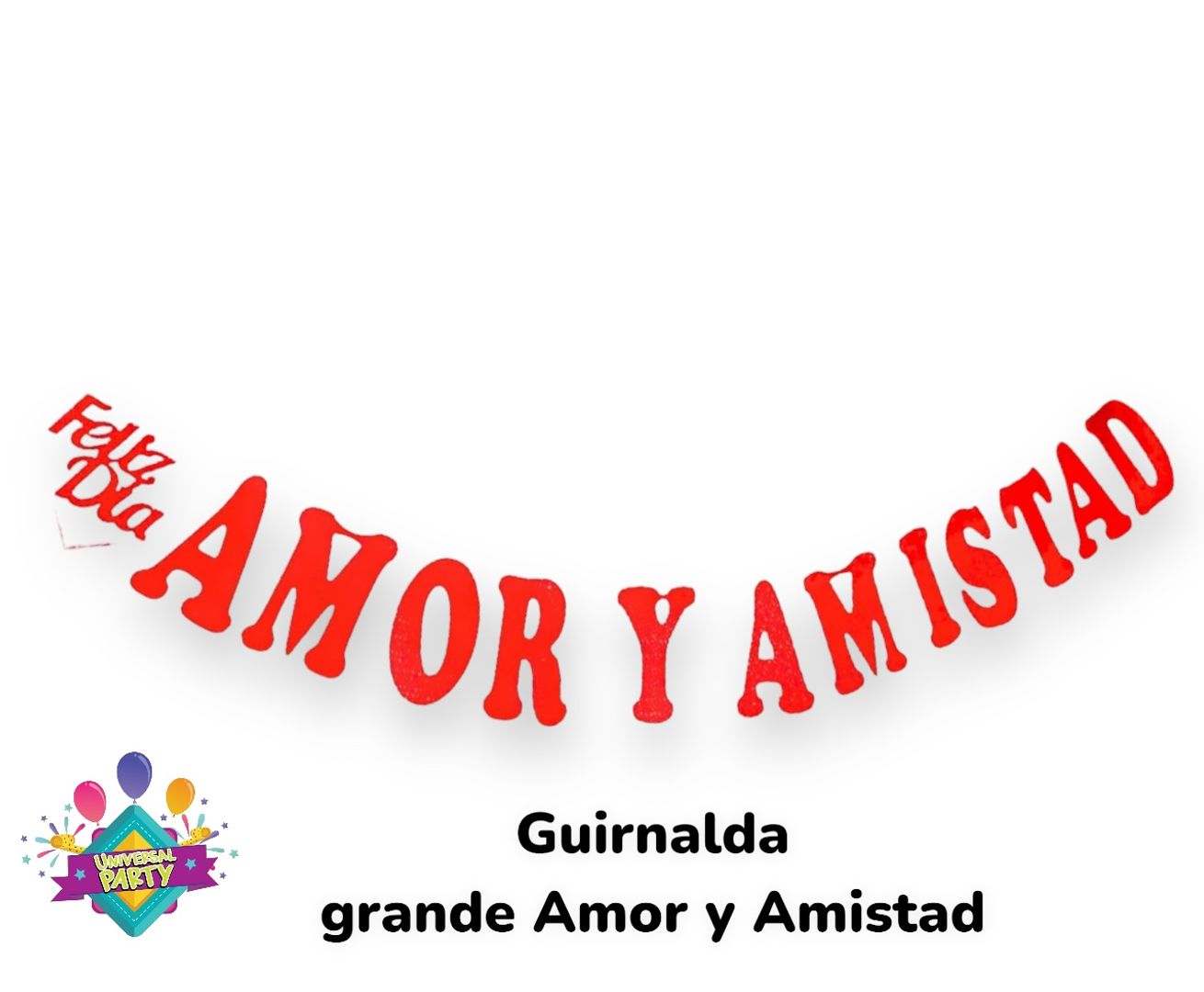 GUIRNALDA GRANDE AMOR Y AMISTAD