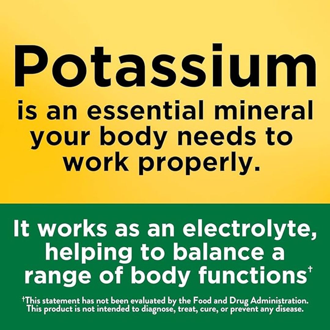 Gluconato de Potasio 550 mg 100Tab NATURE MADE