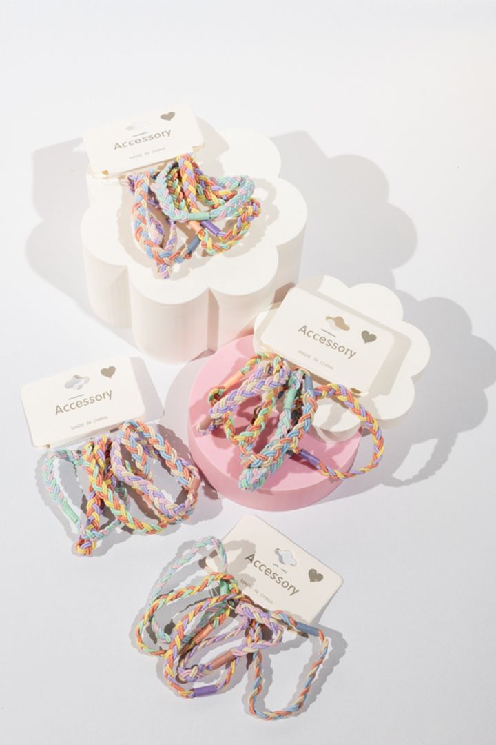 RESORTE TRENZA PASTEL