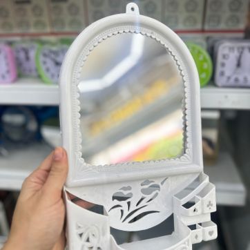 Imagen del producto Espejo organizador de baño 