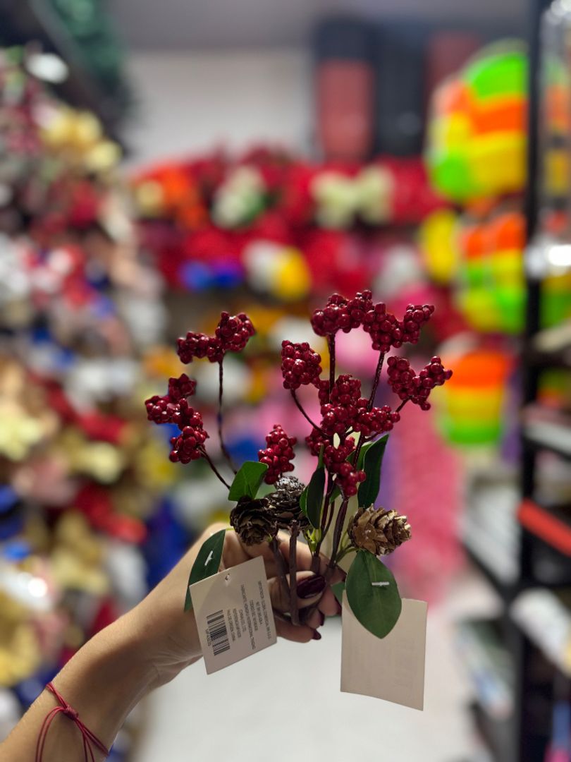 Adorno navideño de cerezo 4X5.000