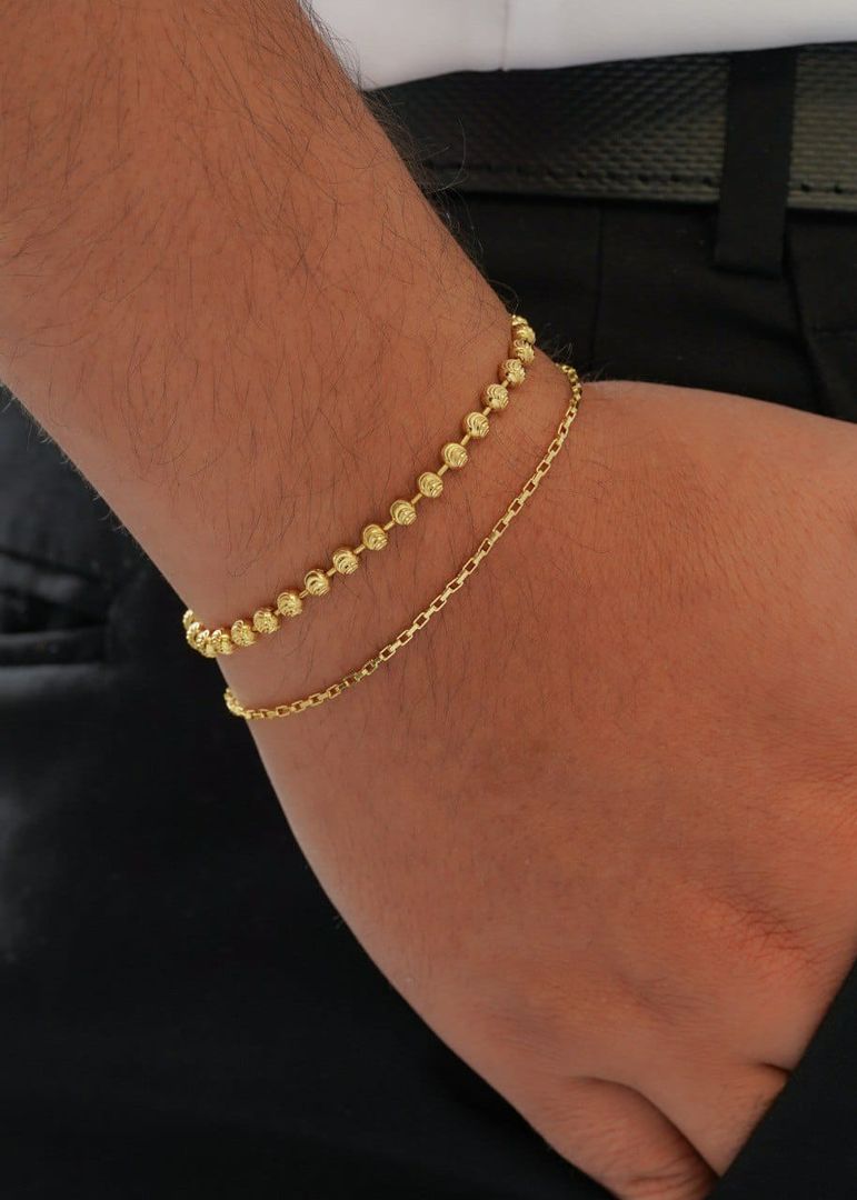 Pulsera militar diamantada 20cm o 16cm más extensor