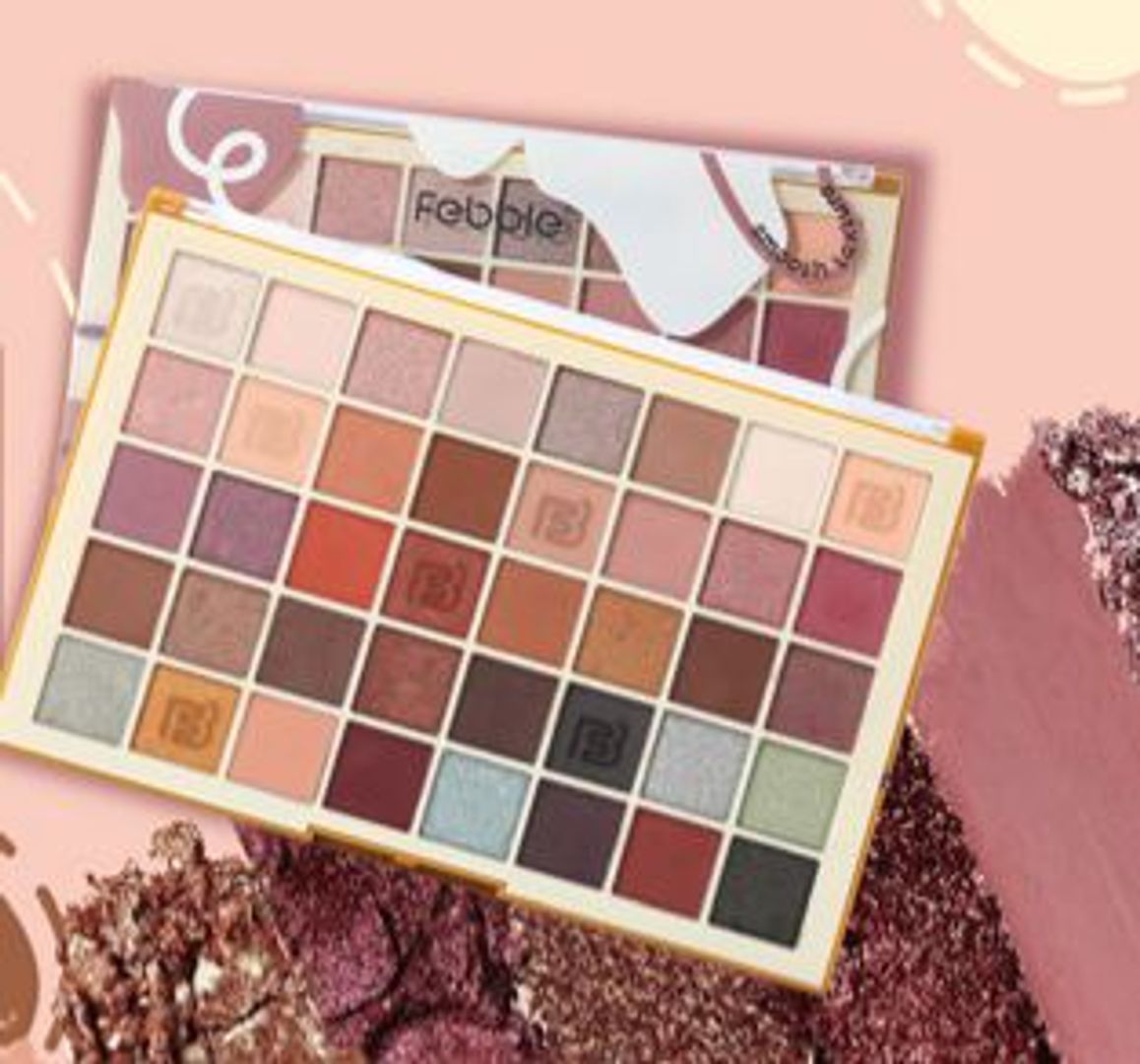 PALETA CON 40 SOMBRAS FEBBLE