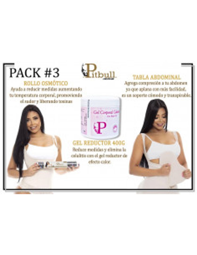 PACK3 - Tabla Abdominal + Gel 400g + Rollo Osmotico