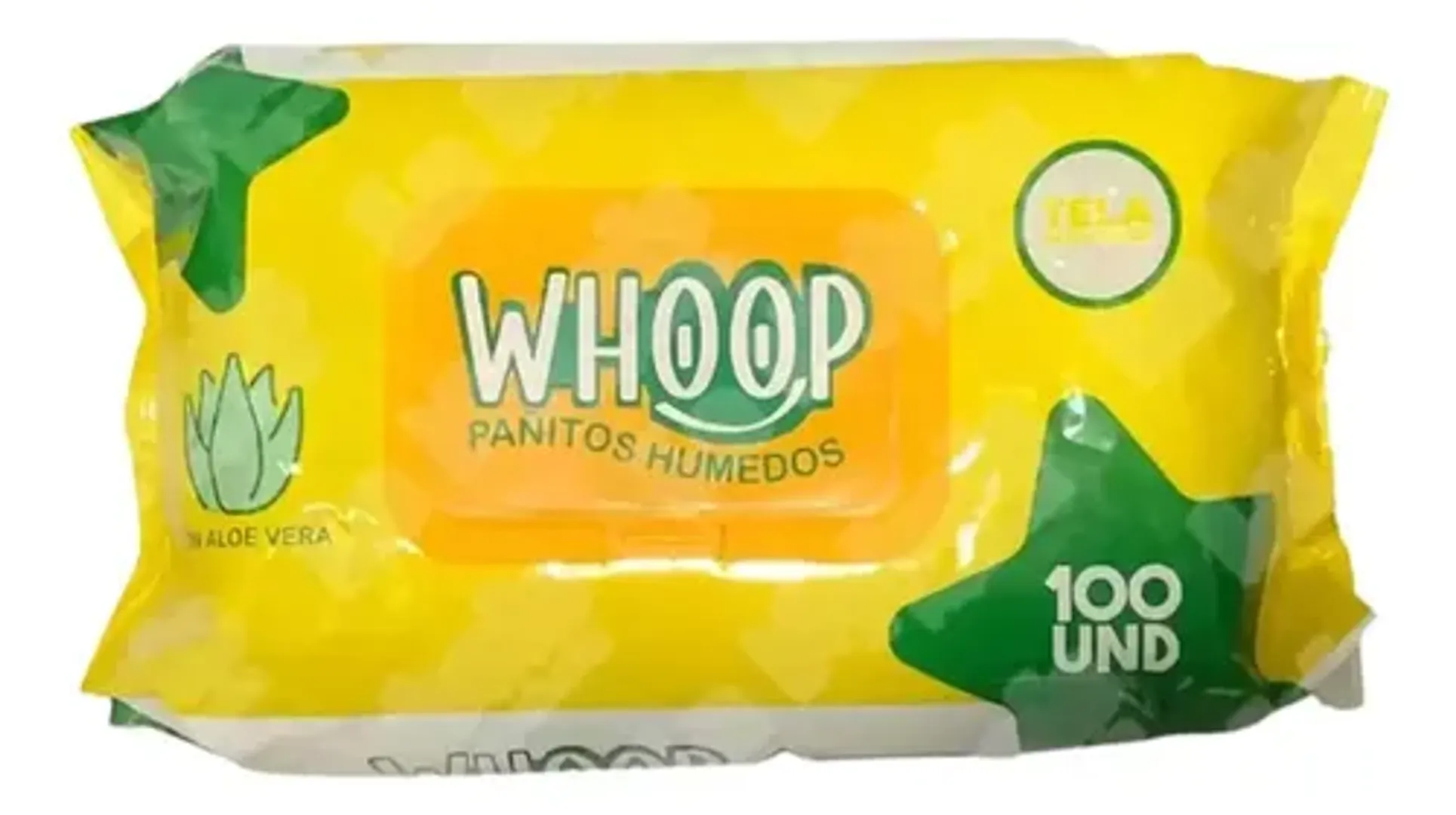 PAÑITOS HUMEDOS WHOOP PAQ X 100 UND