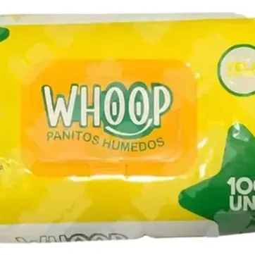 Imagen del producto PAÑITOS HUMEDOS WHOOP PAQ X 100 UND