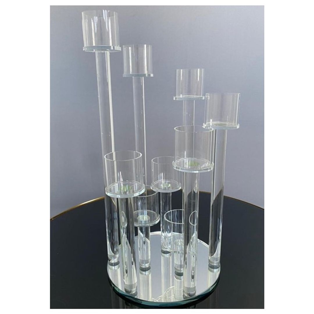 Candelabro de Cristal 9 Brazos