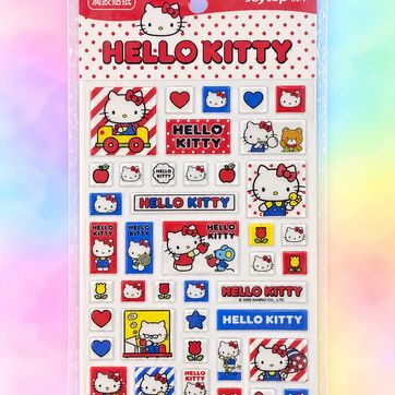 Imagen del producto Sticker hello kitty relieve