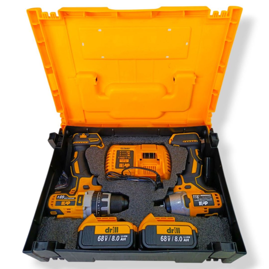 COMBO TALADRO PISTOLA IMPACTO DRILL TAPI68DK