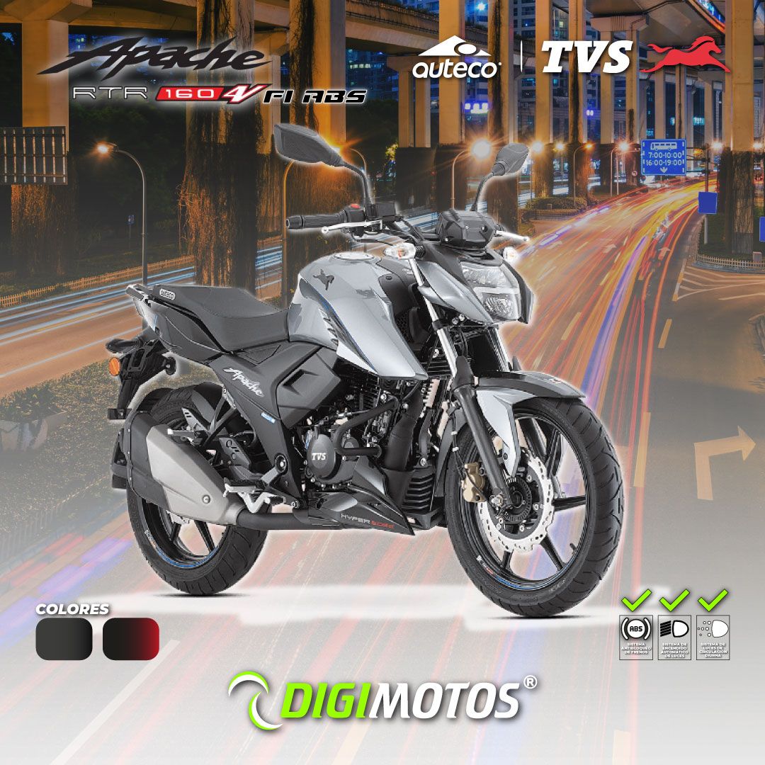 TVS APACHE RTR 160 4V XC FI ABS