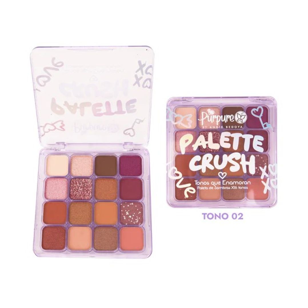 PALETA DE SOMBRAS X16 CRUSH PURPURE
