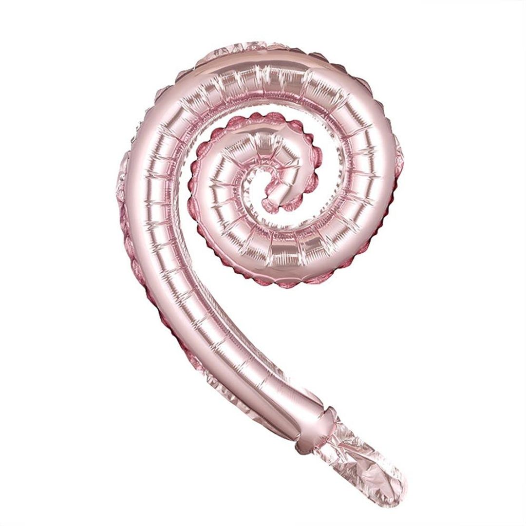 GLOBO FOIL CURLY 16' SURTIDO X 12 UNIDADES