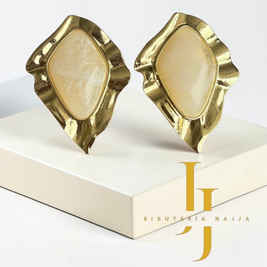 Arete Maxi texturizado