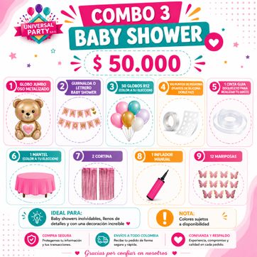 Imagen del producto COMBO BABY SHOWER # 3 