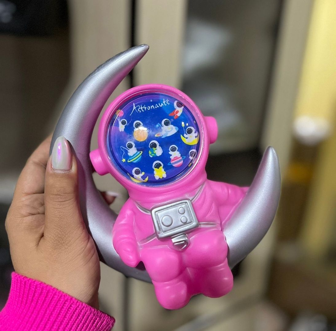 Lámpara astronauta luna 