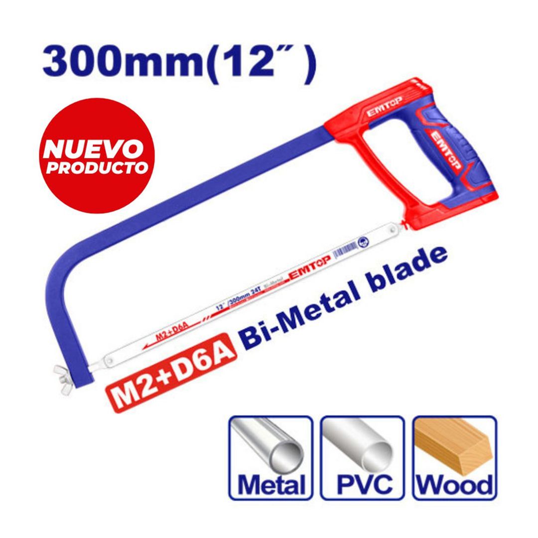 EMTOP SEGUETA DE MANO 12" M/ENCAUCHETADO SUPER EMTOP