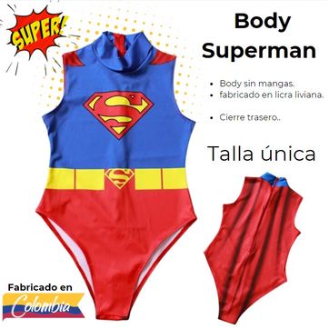 Imagen del producto Body temático manga corta Superman 