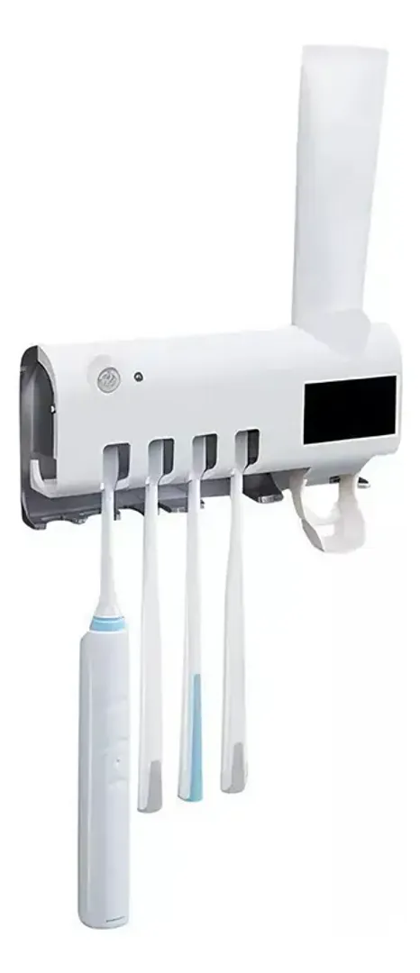 DISPENSADOR ESTERILIZADOR CEPILLOS DIENTES UV 