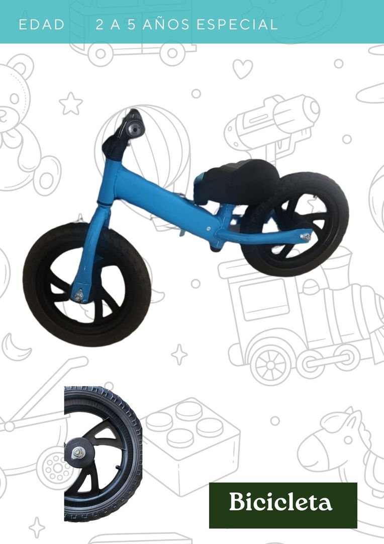 BICICLETA PEQUEÑA DE EQUILIBRIO 