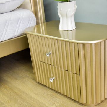 ALCOBA ZAFIRO 140 CHAMPAÑA TAPIZ - imagen 3