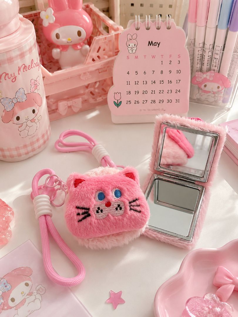 Espejo llavero peluche 