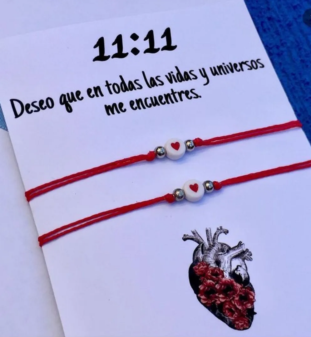 MANILLAS PAREJA CORAZÓN 