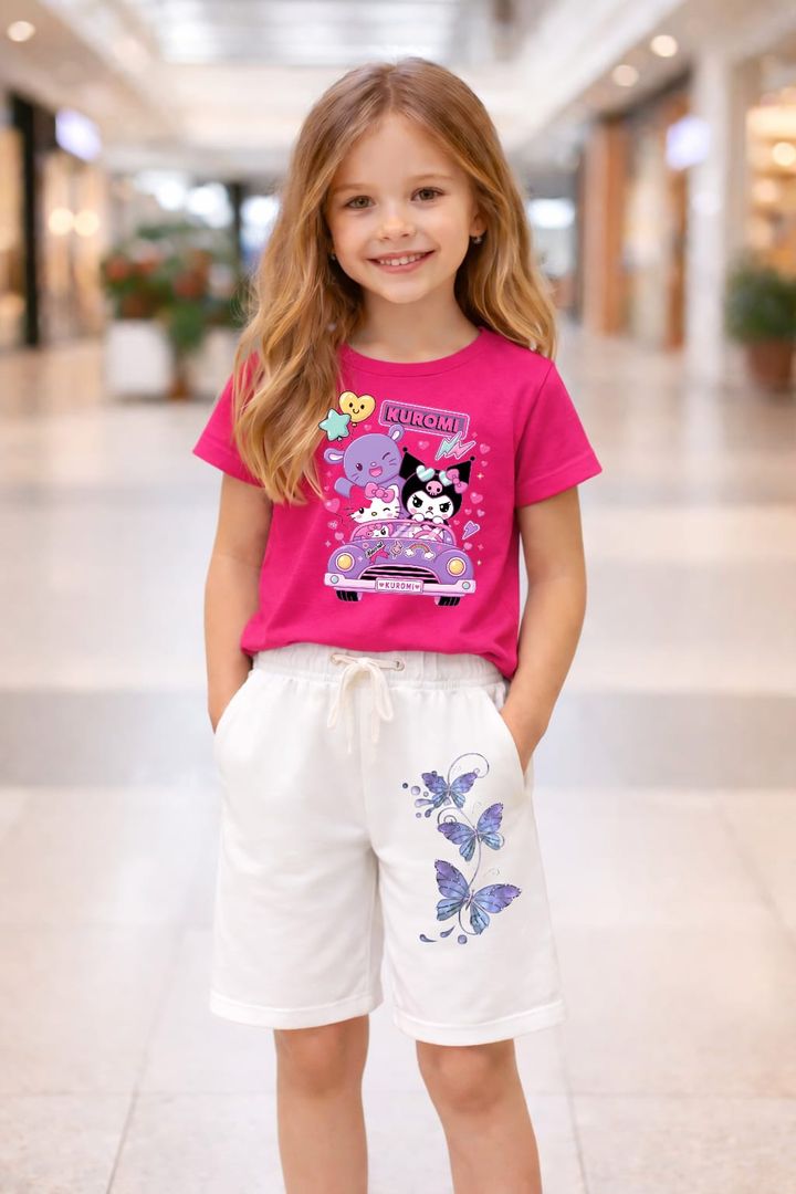 CONUNTO DE NIÑA SHORT