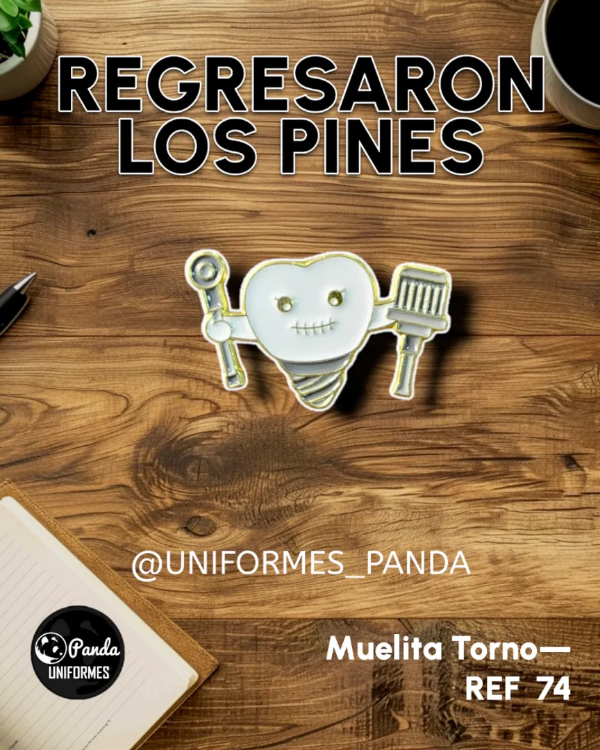 PIN MUELITA TORNO 