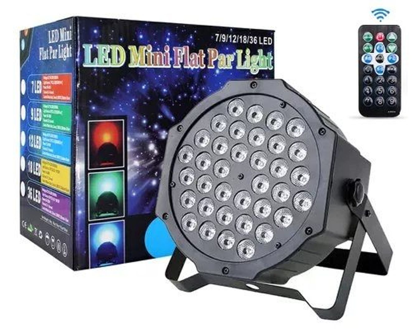 LUZ DJ CONTROL REMOTO U