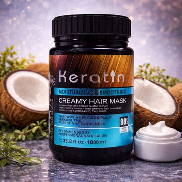 Imagen del producto KERATIN MASCARILLA DE CABELLO 1000 ml Hair Pearly FAJ-573