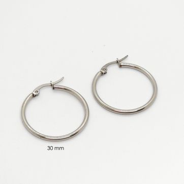 Imagen del producto CANDONGA ACERO PLATEADA 30 MM