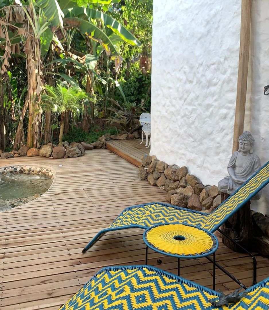 Asoleadora tejido precolombino